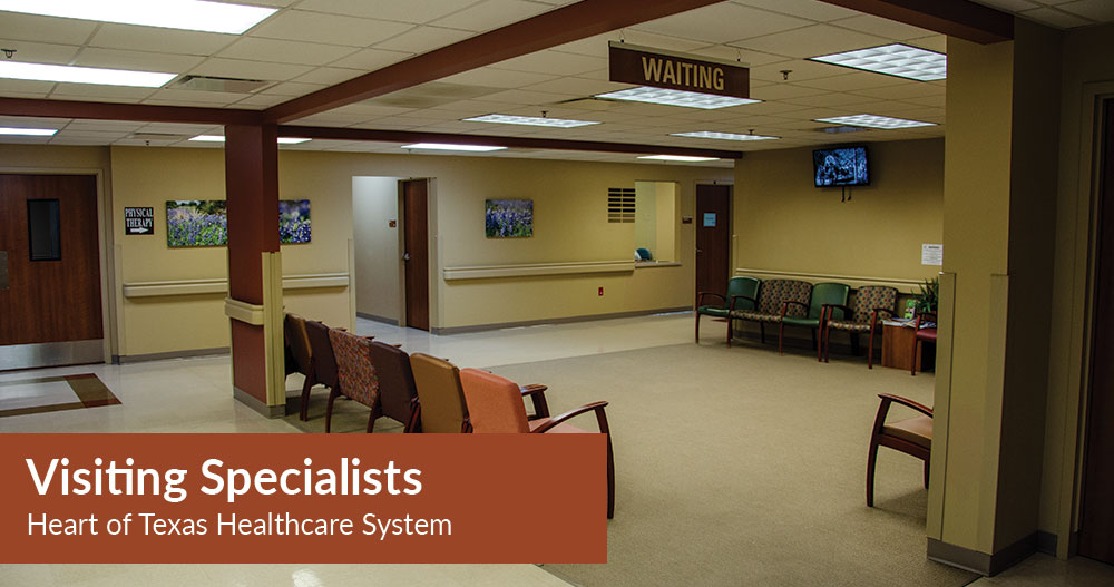 Visiting Specialists Waiting Area